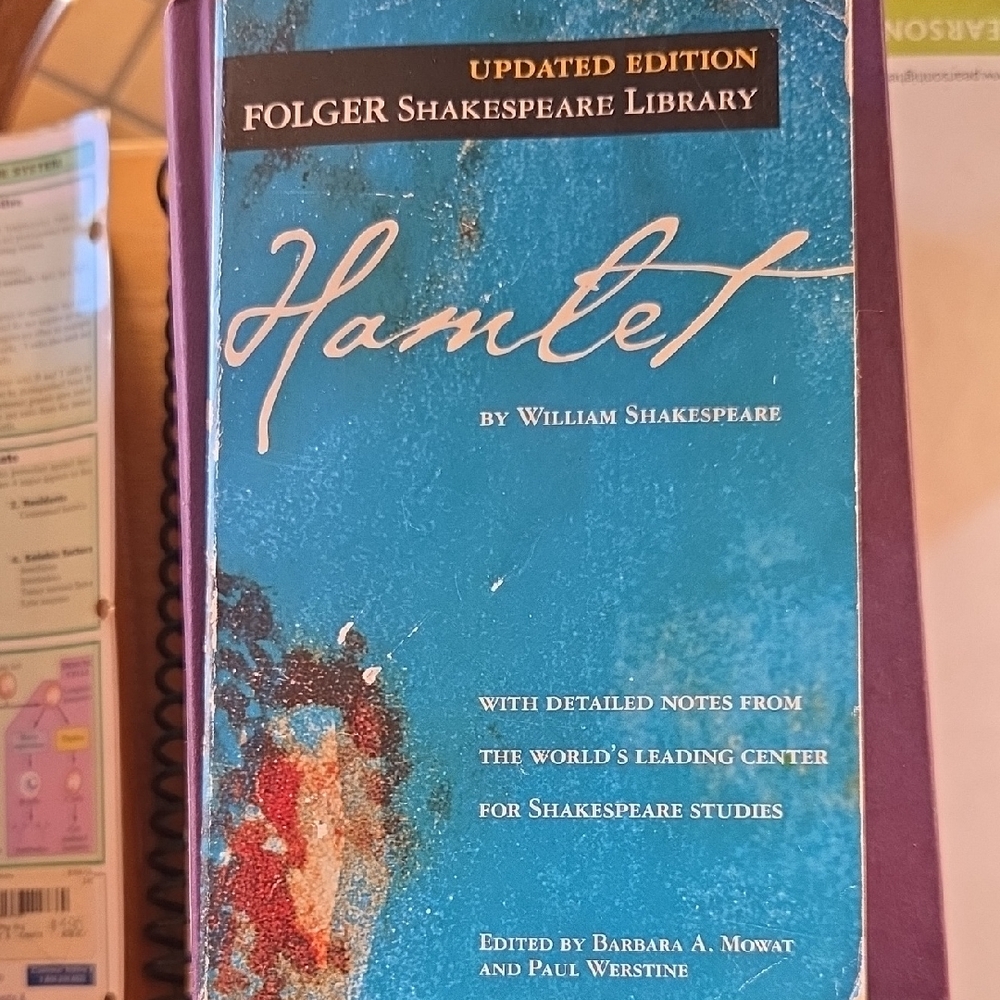 Folger Shakespeare Library Hamlet Book